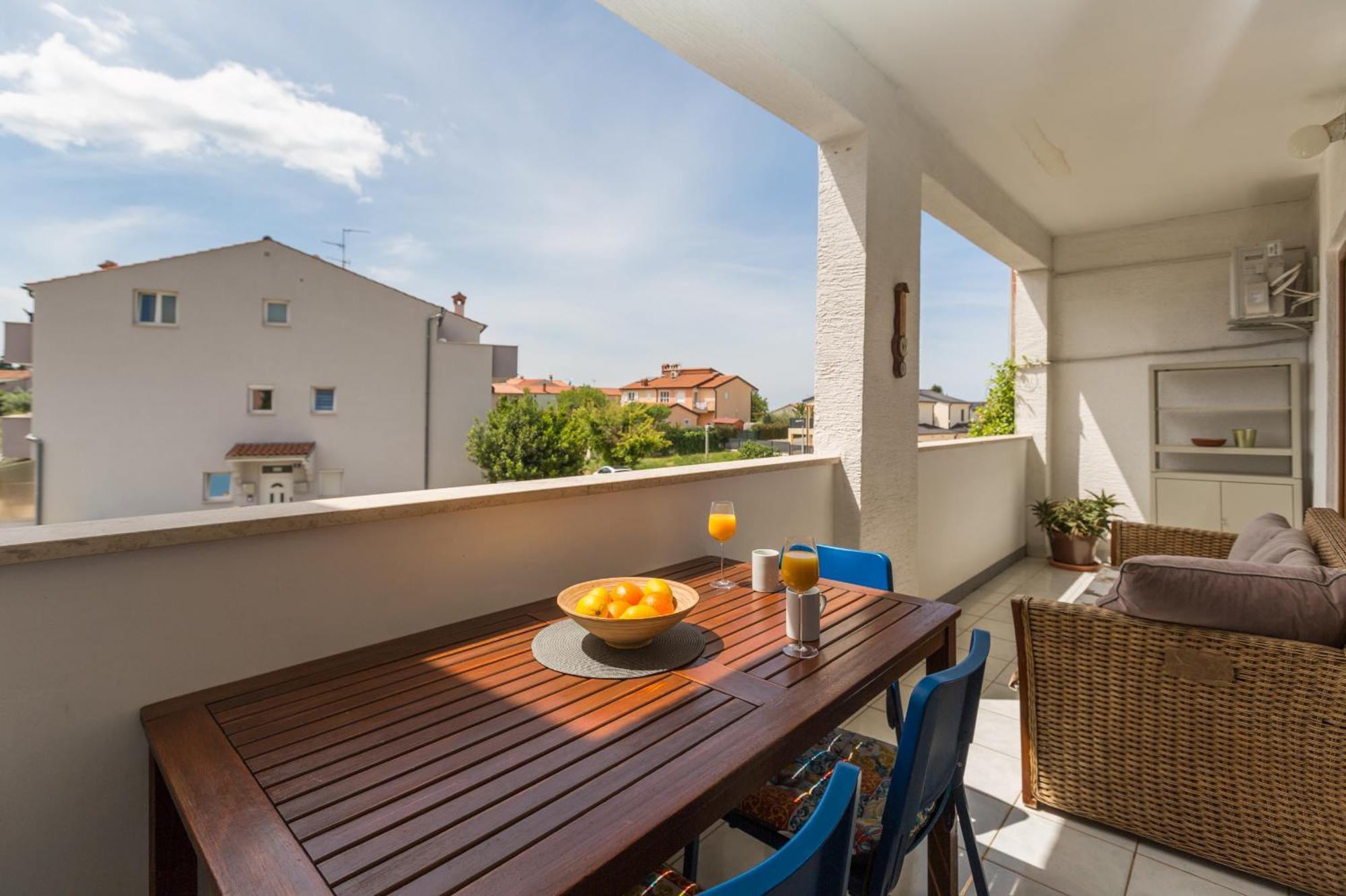 Apartment Blu Porec Esterno foto